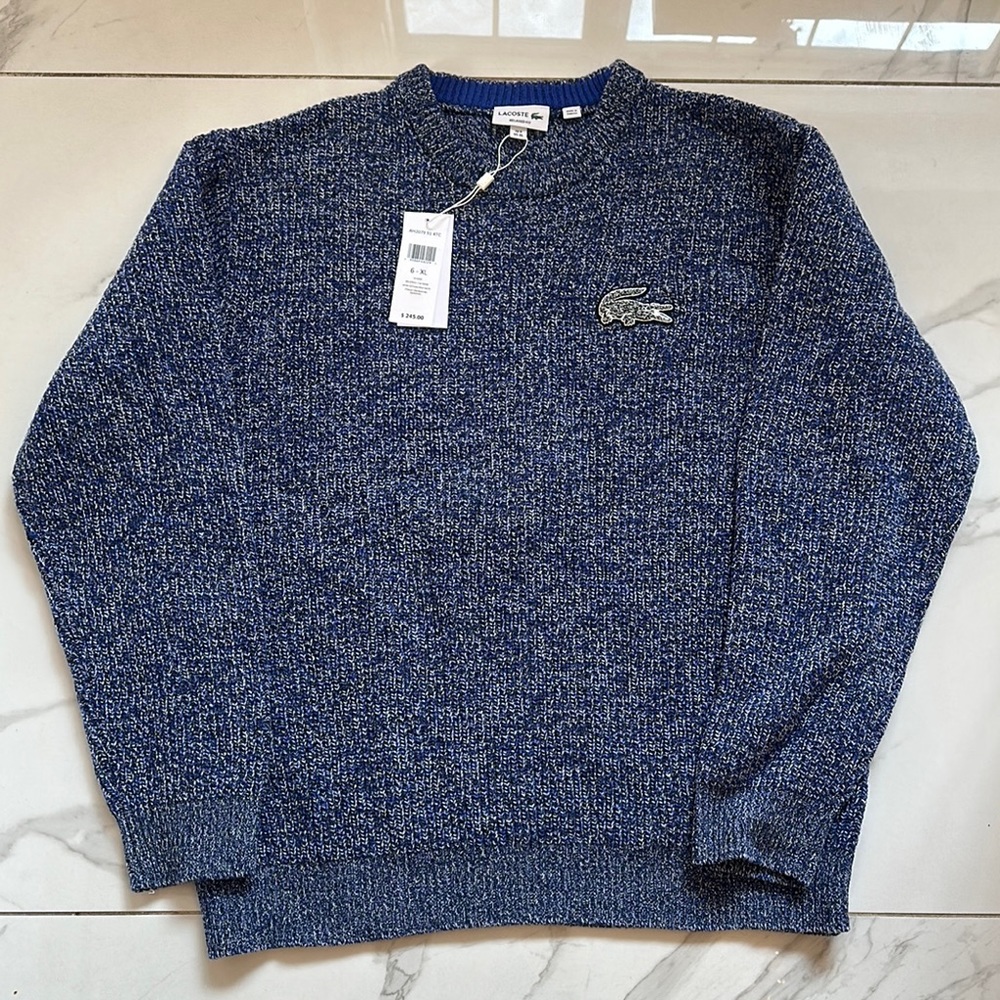 Lacoste Men's Blue Sweater